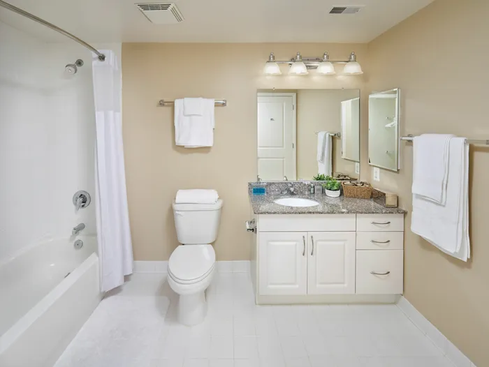Image of a Bathroom | Meridian at Eisenhower Station | Luxury Alexandria VA Apartments