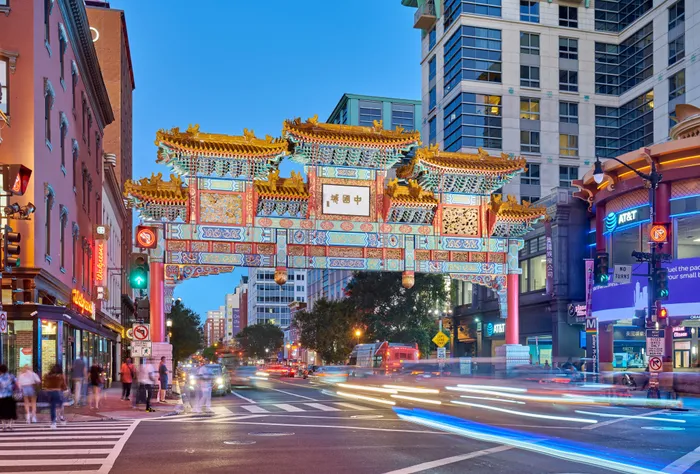 Image of the DC Chinatown Arch | Meridian at Gallery Place | Washington DC Apartments