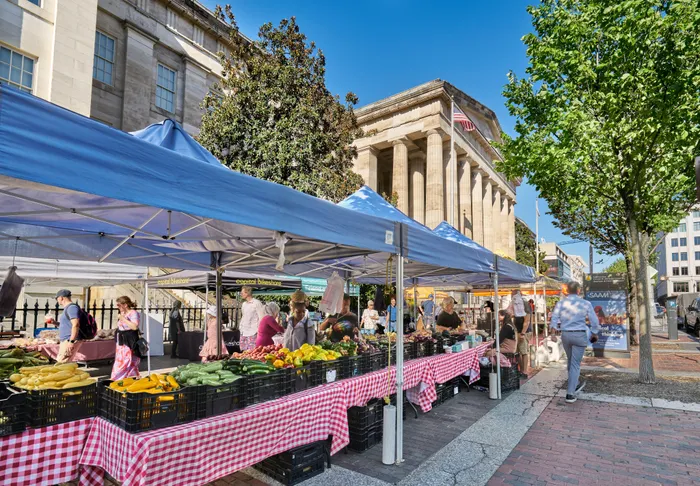 Image of Penn Quarter Farmers Market | Meridian at Gallery Place | Washington DC Apartments