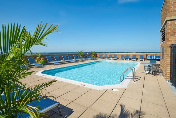 Rooftop Swimming Pool | Meridian at Ballston Commons | Arlington VA Apartments