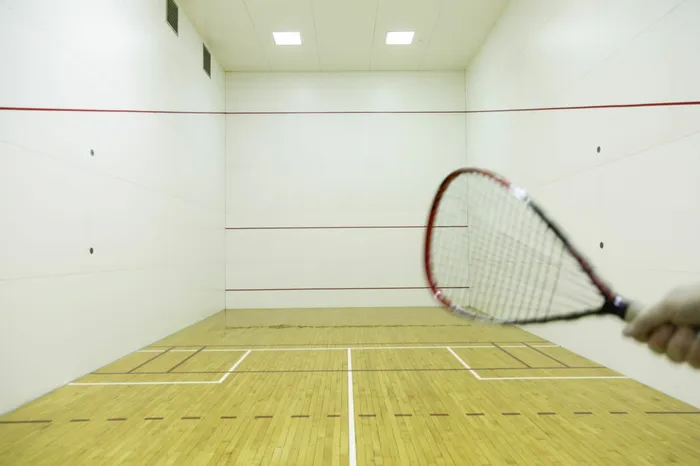 Challenge a Neighbor to a Game of Racquetball on Our Court | Meridian at Courthouse Commons | Luxury Arlington VA Apartments
