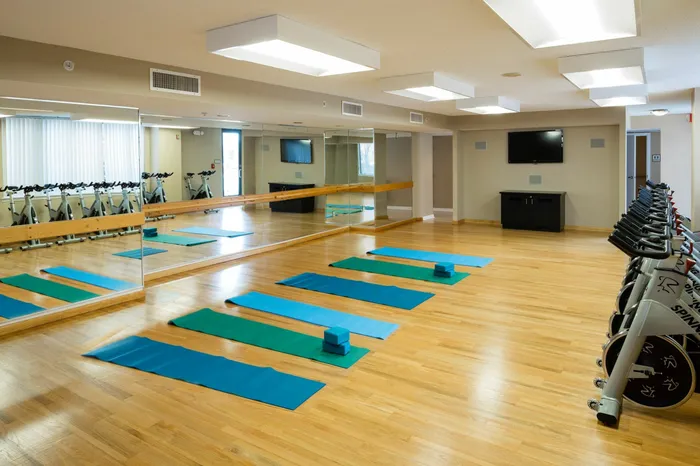 Go For a Spin or Take a Yoga Class in Our Spin & Yoga Studio | Meridian at Courthouse Commons | Luxury Arlington VA Apartments