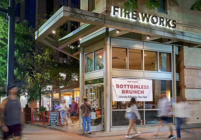 Grab a Slice (Or Two) or Some Pasta at Nearby Fireworks Pizza | Meridian at Courthouse Commons | Luxury Arlington VA Apartments