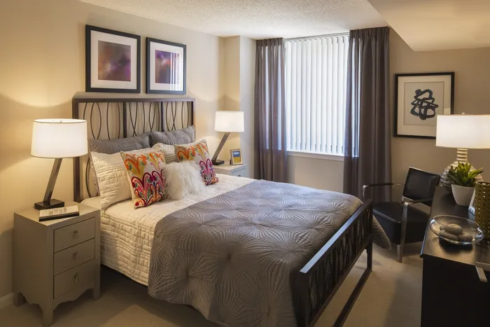 Spacious Bedrooms With Great Closet Space | Meridian at  Courthouse Commons | Luxury Arlington VA Apartments
