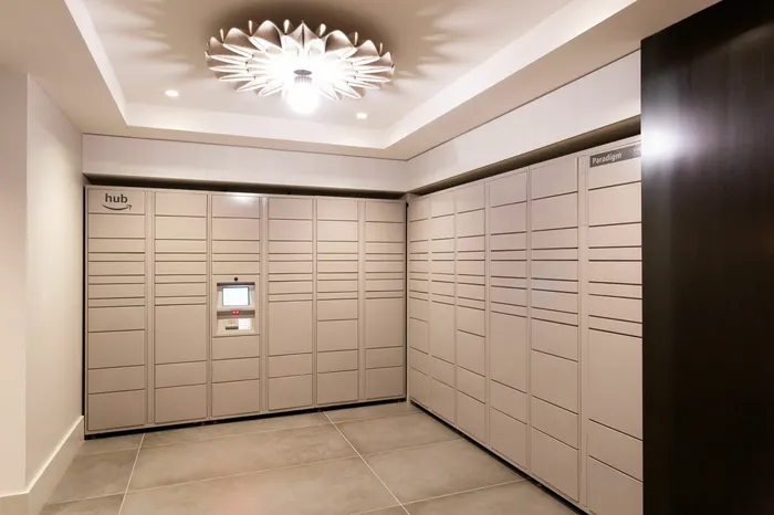Grab Your Package From Our Amazon Lockers | Meridian on First | Washington DC Apartments | Navy Yard Apartments