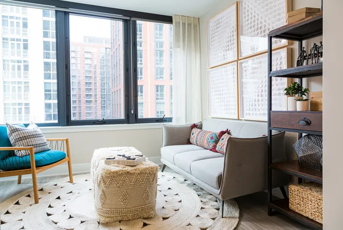 Signature Sunroom- The Perfect Work From Home Spot | Meridian on First | Navy Yard Apartments | Washington DC Apartments