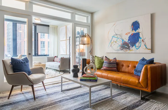 Open Floor Plans With Large Living Areas & Select With Signature Sunrooms | Meridian on First | Navy Yard Apartments | Washington DC Apartments | Meridian on First | Navy Yard Apartments | Washington DC Apartments