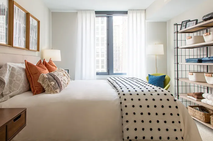 Large Bedrooms With Great Closet Space | Meridian on First | Navy Yard Apartments | Washington DC Apartments