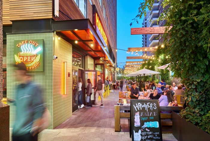 Enjoy the Vibrant Nightlife of Ballston Quarter- Just Across Wilson Blvd | Meridian at Ballston Commons | Arlington VA Luxury Apartments