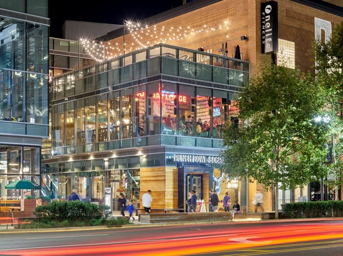 Enjoy Entertainment Venues Like Punch Bowl Social Across Wilson Blvd in Ballston Quarter | Meridian at Ballston Commons | Luxury Arlington VA Apartments