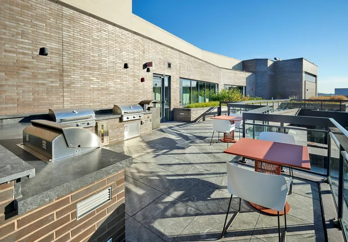 BBQ Area | Meridian on First | Navy Yard Apartments | Luxury Washington DC Apartments