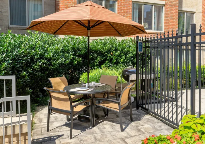 Enjoy the BBQ Area | Carlyle Place Apartments | Luxury Alexandria VA Apartments