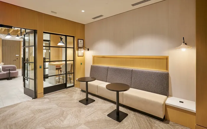 New Co-Work Space Available to Residents After Leasing Office Business Hours Until Midnight | Meridian at Ballston Commons | Luxury Arlington VA Apartments