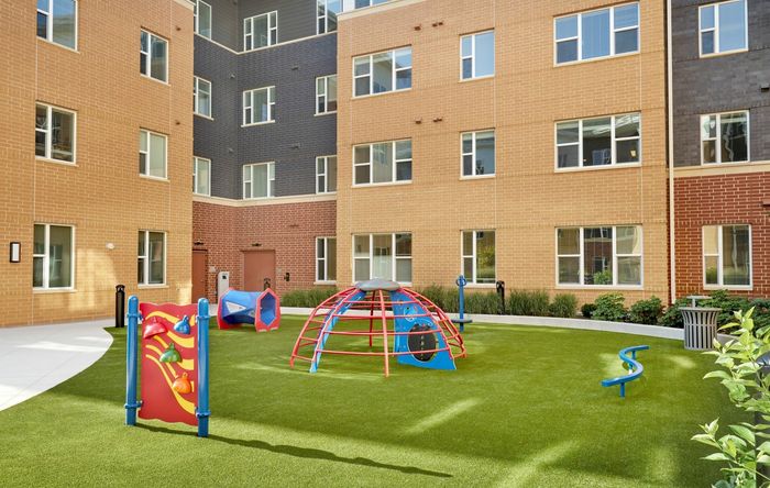 Tot Lot | Robinson at One University | Affordable Fairfax VA Apartments
