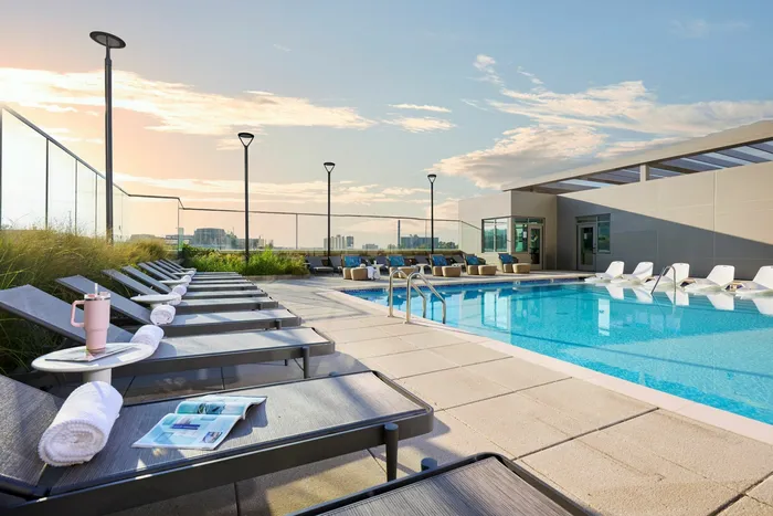 Swimming Pool | Meridian 2250 at Eisenhower Station | Luxury Alexandria VA Apartments