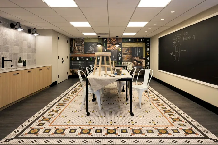 Unleash Your Creative Side in Our Makers Room | Meridian 2250 at Eisenhower Station | Luxury Alexandria VA Apartments
