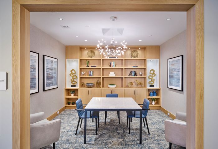 Study Room | Belmont at One University | Affordable Senior Apartments | Affordable Fairfax VA Apartments