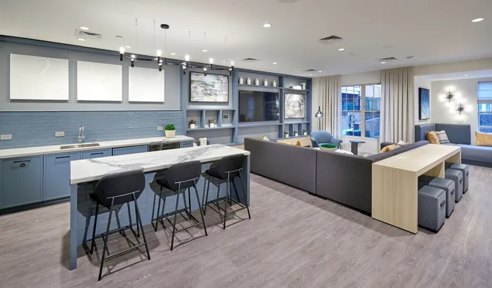 Newly Renovated Club Room | Madison at Ballston Station | Arlington VA Apartments