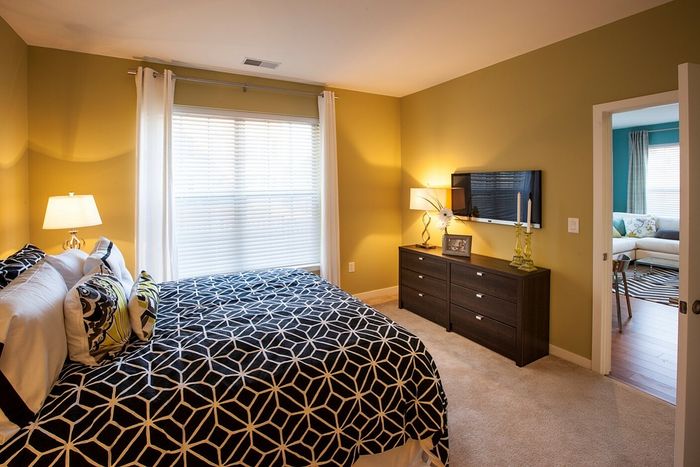 Spacious Bedroom Large Enough For a Queen Bedroom Set | Madison at Ballston Station | Arlington VA Apartments