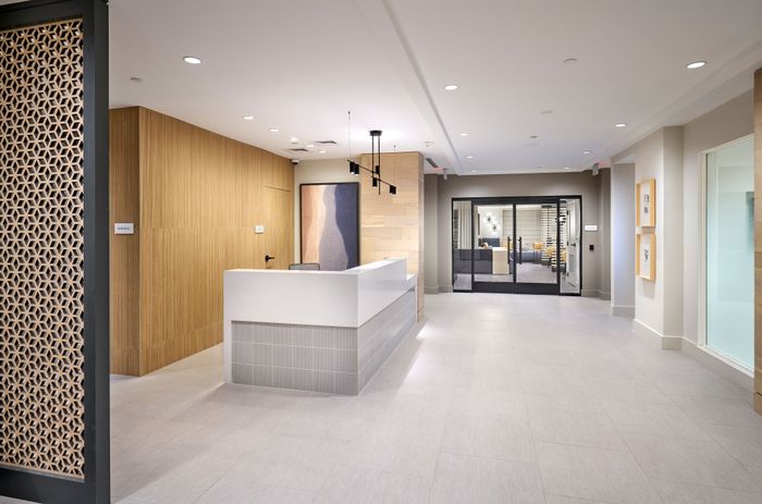 Newly Renovated Lobby With Concierge | Madison at Ballston Station | Arlington VA Apartments