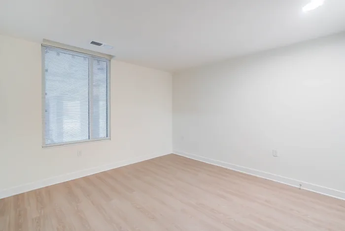 Large Bedroom- A 1BR-H ANSI Accessible Floor Plan | Indigo at McLean Station | Affordable Tysons Corner Apartments | Affordable Fairfax VA Apartments | Affordable McLean VA Apartments