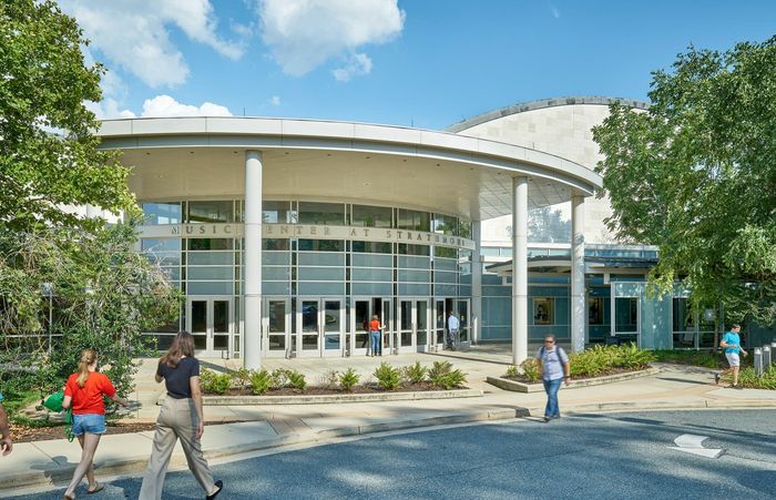 The Music Center at Strathmore performing arts venue, located within walking distance of Meridian at Grosvenor Station in North Bethesda, MD