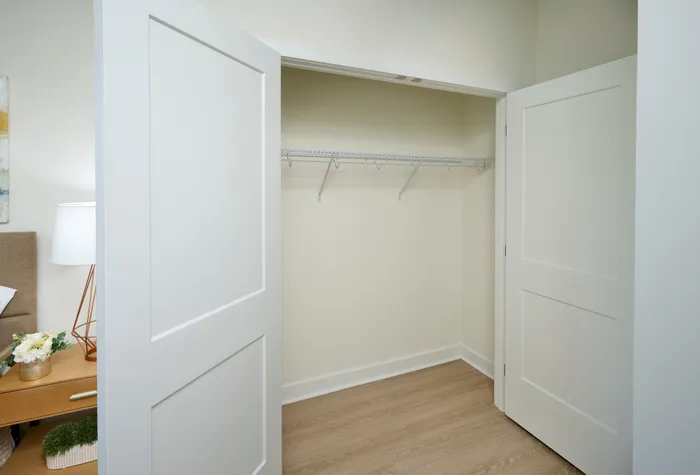 Indigo at McLean Station Phase I Model Closet | Affordable Tysons Corner Apartments | Affordable Fairfax VA Apartments | Affordable McLean VA Apartments