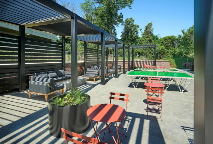 Indigo at McLean Station Phase I Outdoor Terrace Amenity Area