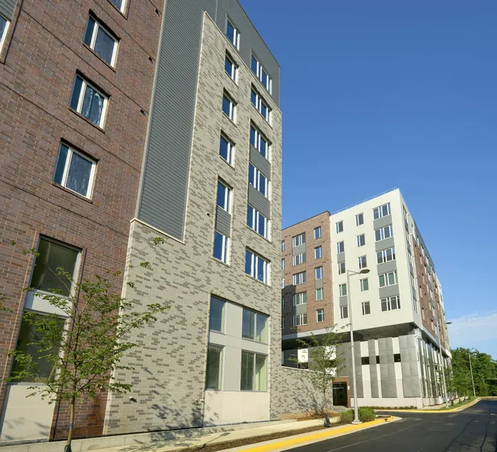 Exterior Photo of Indigo at McLean Station | Affordable Tysons Corner Apartments | Affordable McLean Apartments | Affordable Fairfax Apartments