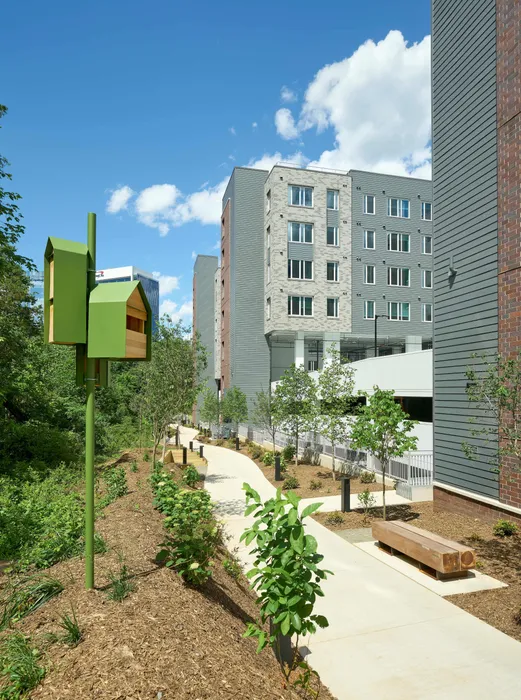 Walking Trail | Indigo at McLean Station | Affordable Tysons Corner Apartments | Affordable McLean VA Apartments | Affordable Fairfax VA Apartments