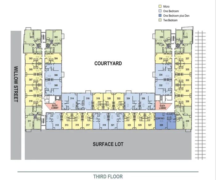 Foundry 3rd Floor Property Map