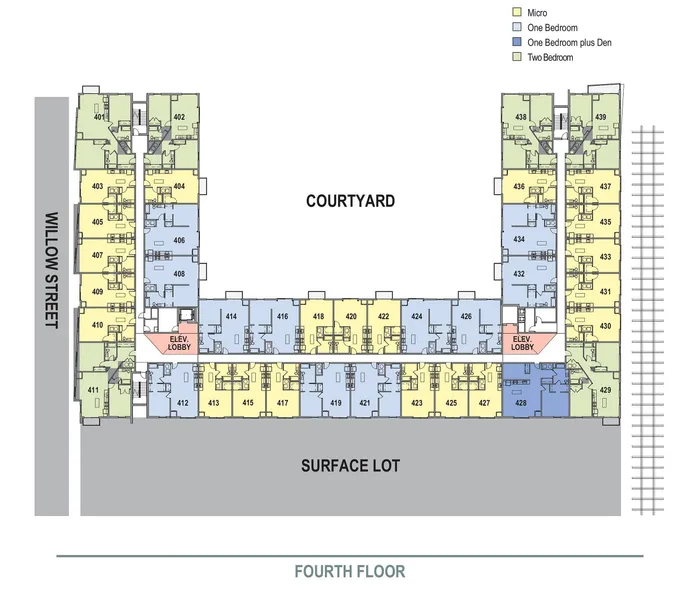 Foundry 4th Floor Property Map