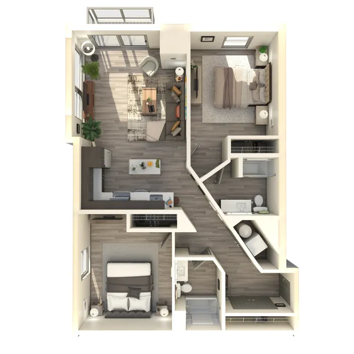 Iron B2 image with furnishings