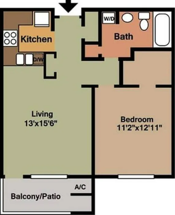 One Bed