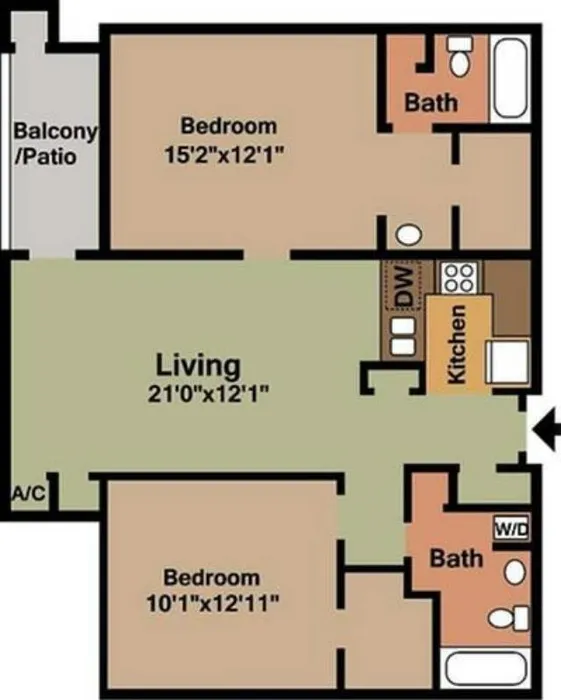 Two Bedroom