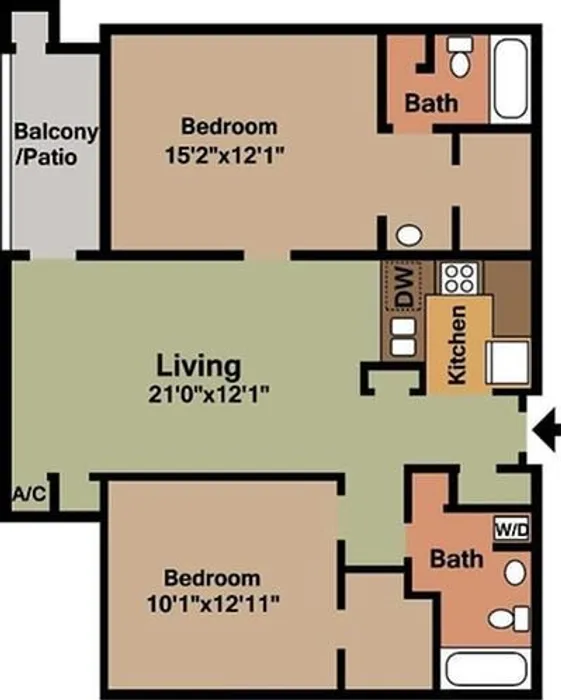 Two Bedroom