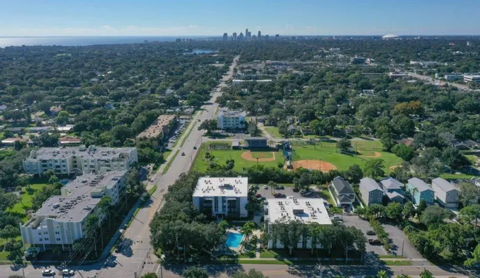 Aerial View of Nordica Bay