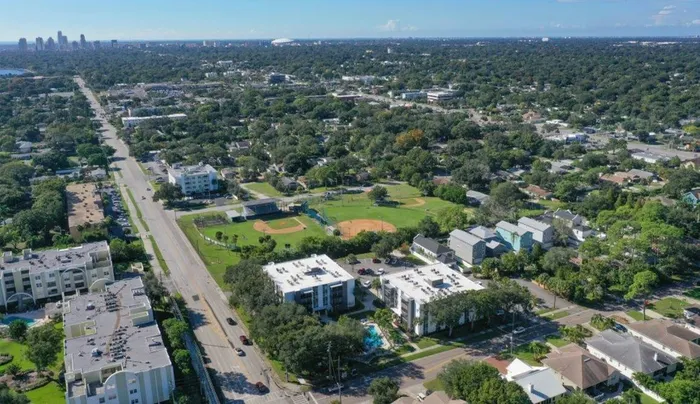 Aerial View of Nordica Bay