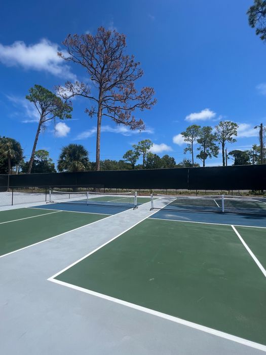 New Pickleball Court
