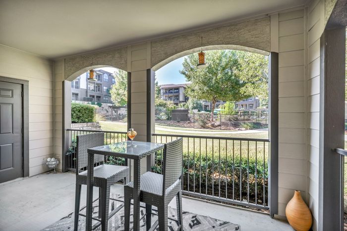 Outdoor seating