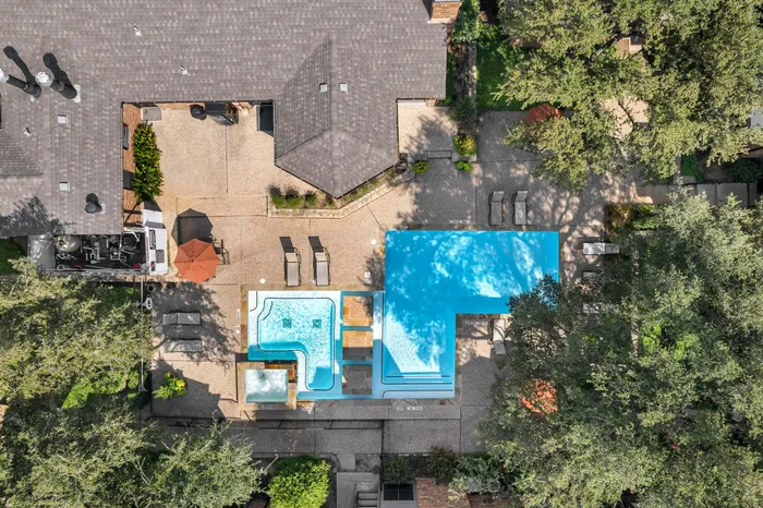 Aerial pool
