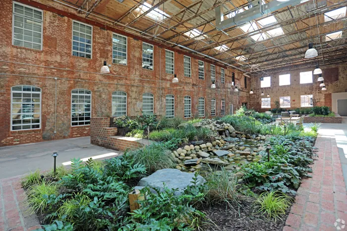 Courtyard landscaping