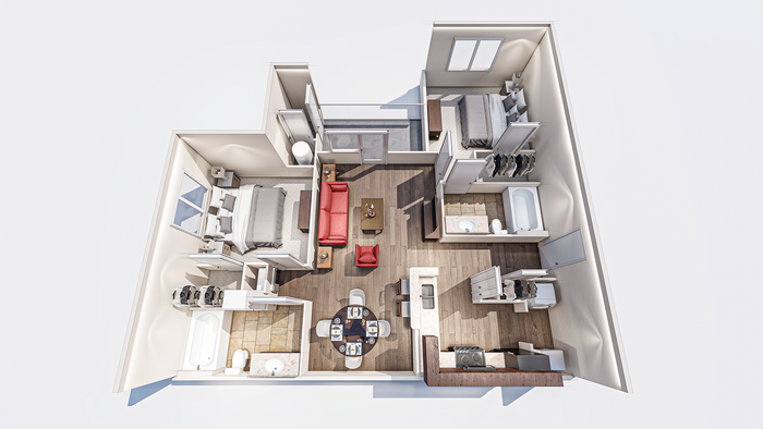 B-1 Floorplan