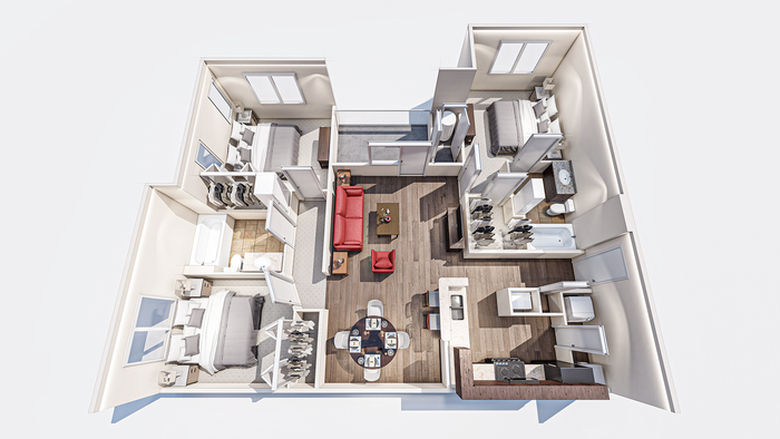 C-1 Floorplan