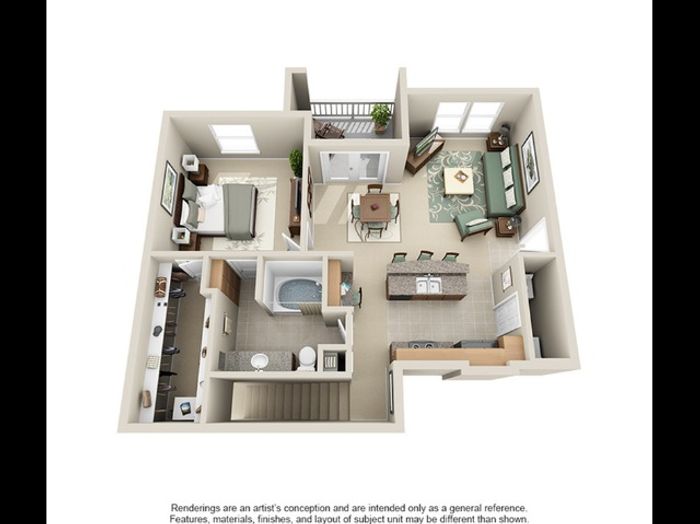 A3C Floorplan