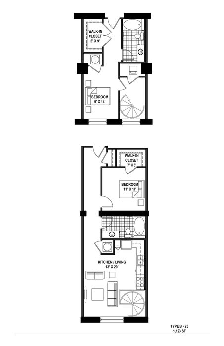 B25 Floorplan