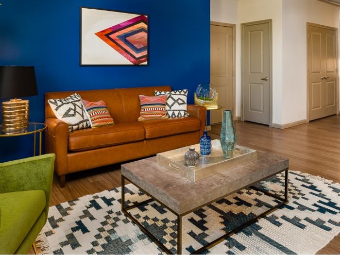Spacious Living Room | Sapphire Bay Apartments | Apartments In Baytown