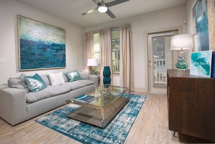 Sea Glass Model Living Room
