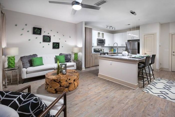 Sea Glass Model Living/Kitchen Area