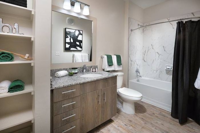 Sea Glass Model Bathroom